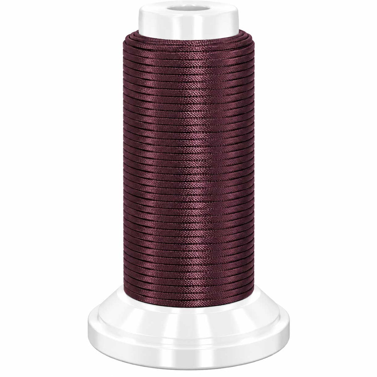 0.8 mm Purple Flat Waxed Polyester Cord/Thread 54.5 yd (50 m) 280-