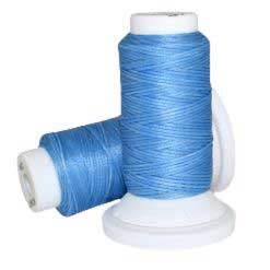 0.8 mm Cornflower Blue Flat Waxed Polyester Cord/Thread 54.5 yd (50 m) 280-