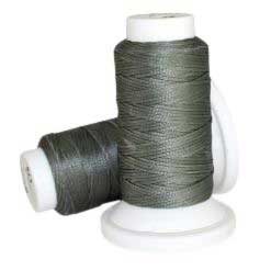 0.8 mm Gray Flat Waxed Polyester Cord/Thread 54.5 yd (50 m) 280-