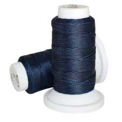 0.8 mm Prussian Blue Flat Waxed Polyester Cord/Thread 54.5 yd (50 m) 280-