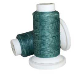 0.8 mm Teal Flat Waxed Polyester Cord/Thread 54.5 yd (50 m) 280-