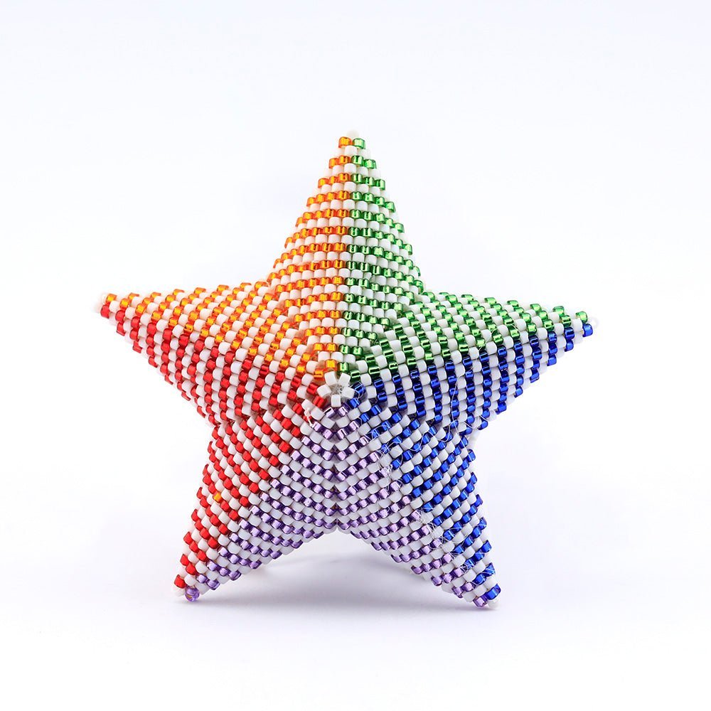 Wildfire thread beaded star