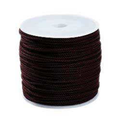 1.2 mm (3/64") Coconut Brown Cotton Macrame Cord 50 m (54.5 yd) 280-