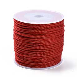 1.2 mm (3/64") Dark Red Cotton Macrame Cord 50 m (54.5 yd) 280-
