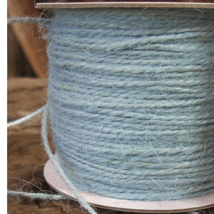 1.5 mm (1/16") Light Blue Jute Twine/Cord/Rope 168-1091