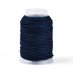 1.5 mm (1/16") Marine Blue Cotton Macrame Cord 22 m (24 yd) 280-