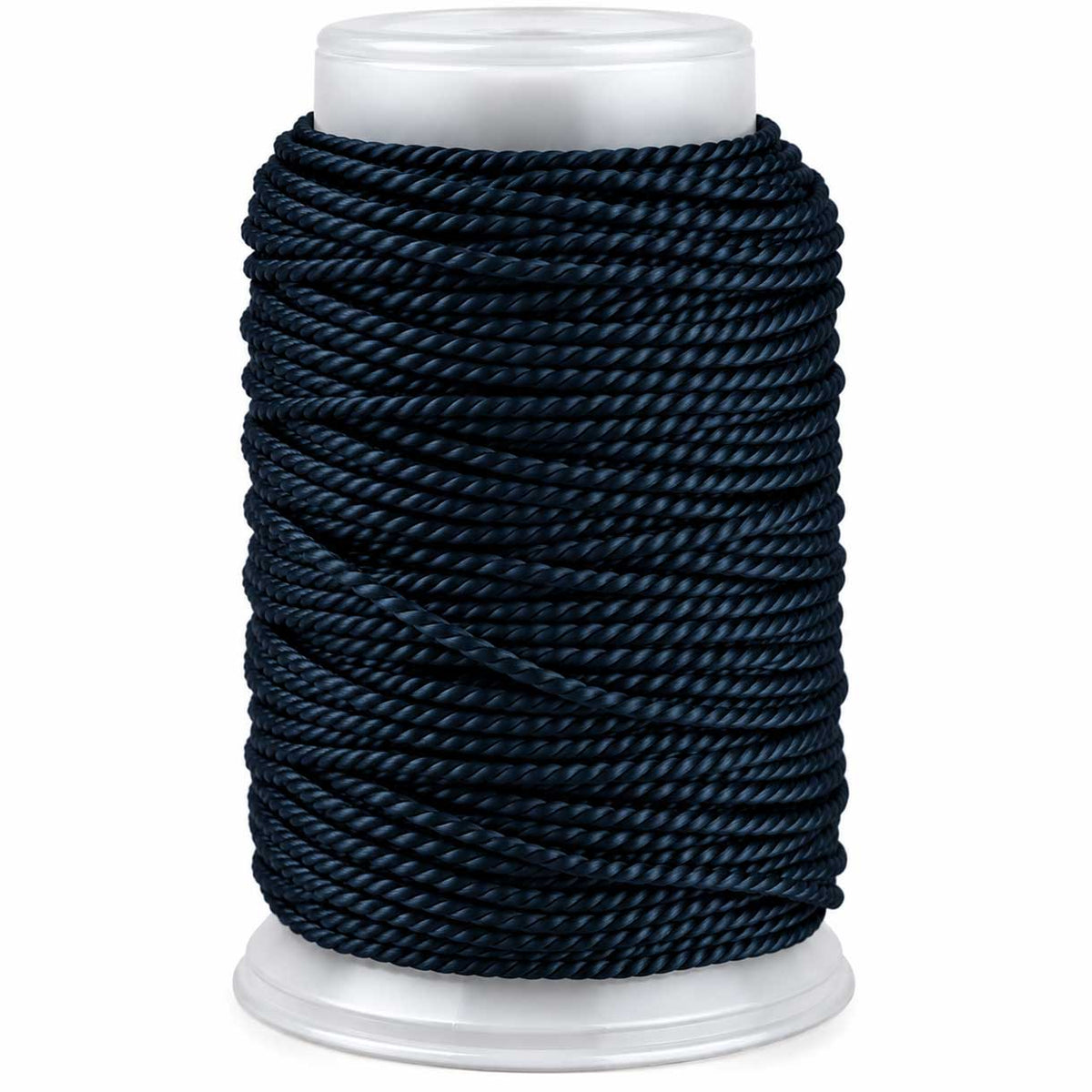1.5 mm (1/16") Marine Blue Cotton Macrame Cord 22 m (24 yd) 280-