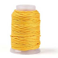 1.5 mm (1/16") Yellow/Gold Cotton Macrame Cord 22 m (24 yd) 280-