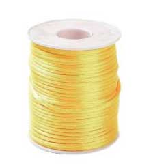 1.5 mm Gold Polyester Rattail Satin Cord/Thread 49.2 yd (45 m) 280-