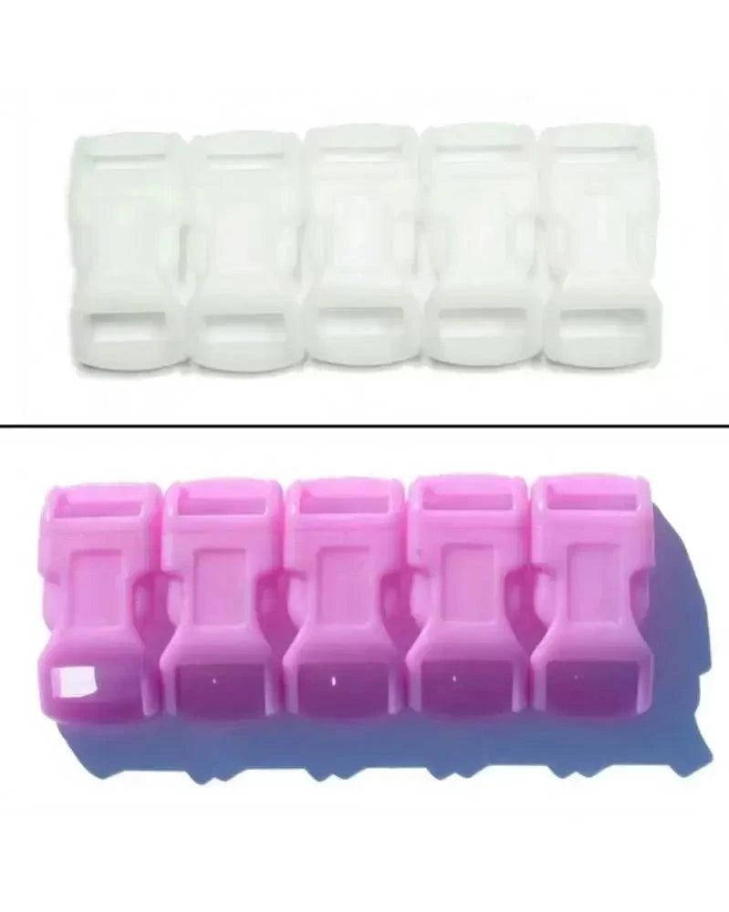 1/2" Pink Color Changing Plastic Side Release Buckles (10 pack) Discounts Available paracordwholesale