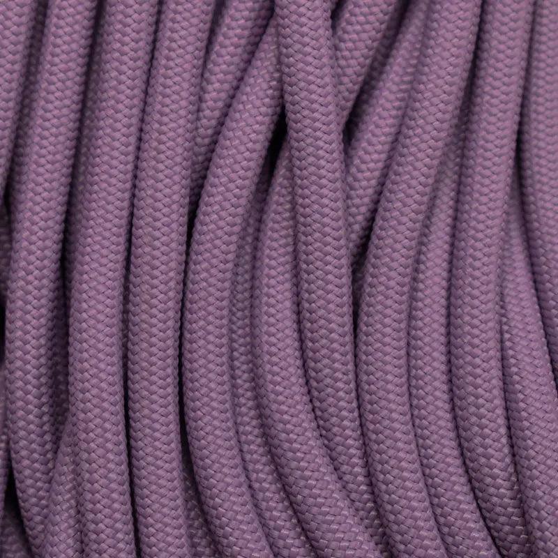6.35 mm (1/4”) Nylon Paramax Rope Lilac Made in the USA Nylon/Nylon (100 ft) El Wood Braiding Co