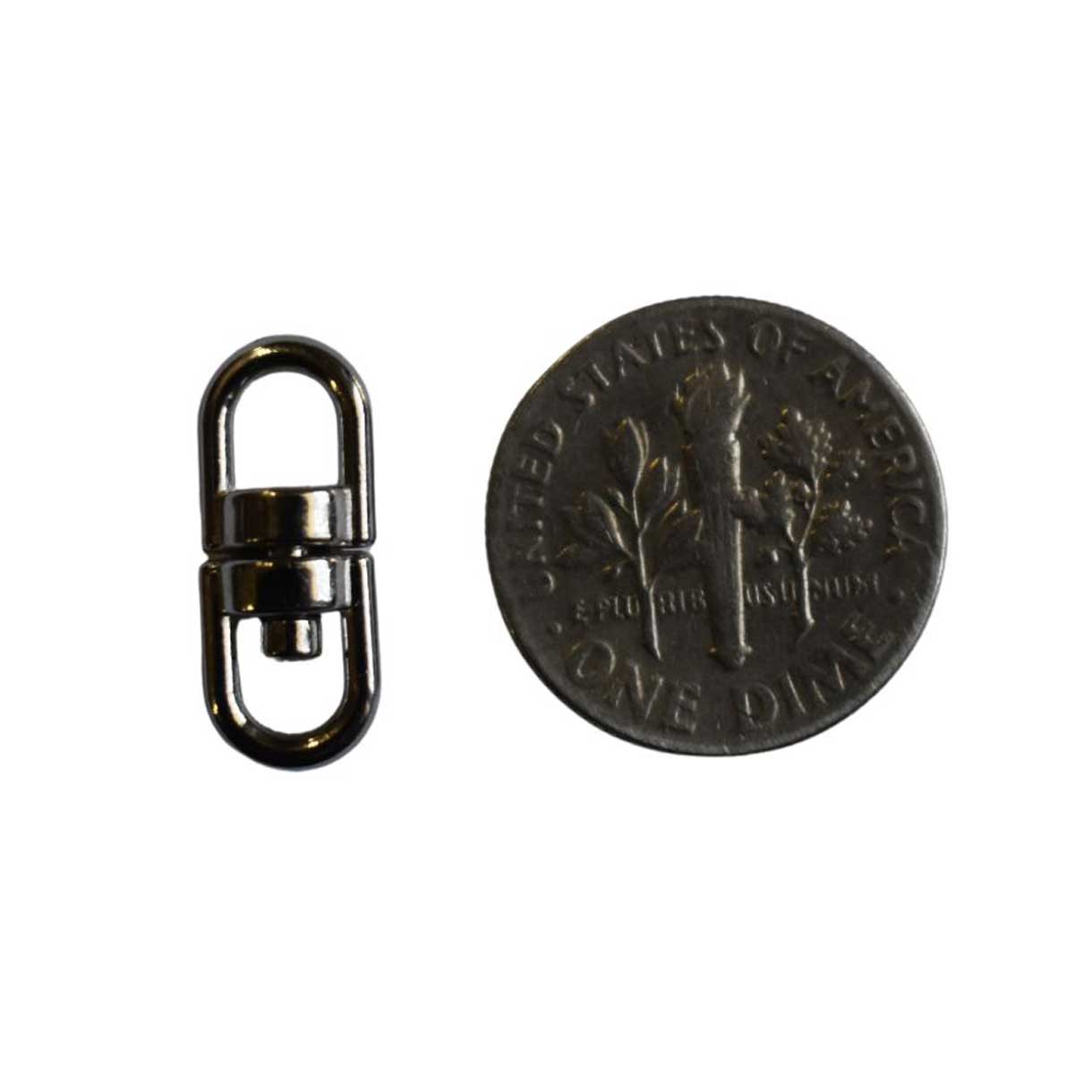 1/8" x 5/8" Round Eye Double End Swivel (5 Pack) paracordwholesale