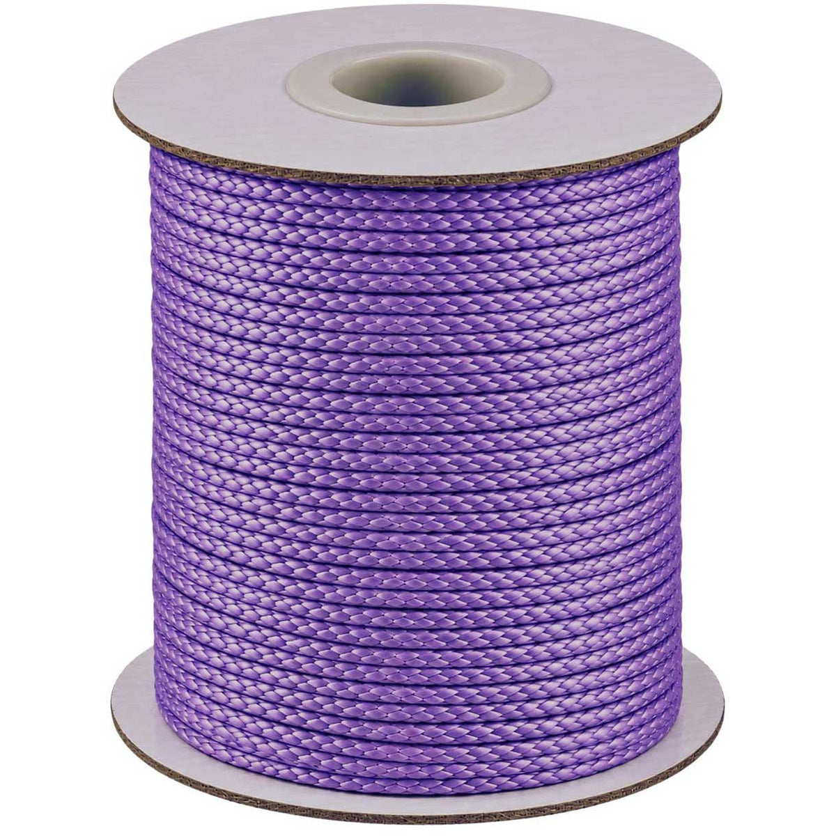1 mm Medium Purple Round Waxed Polyester Cord/Thread 85 yd (77.5 m) 280-