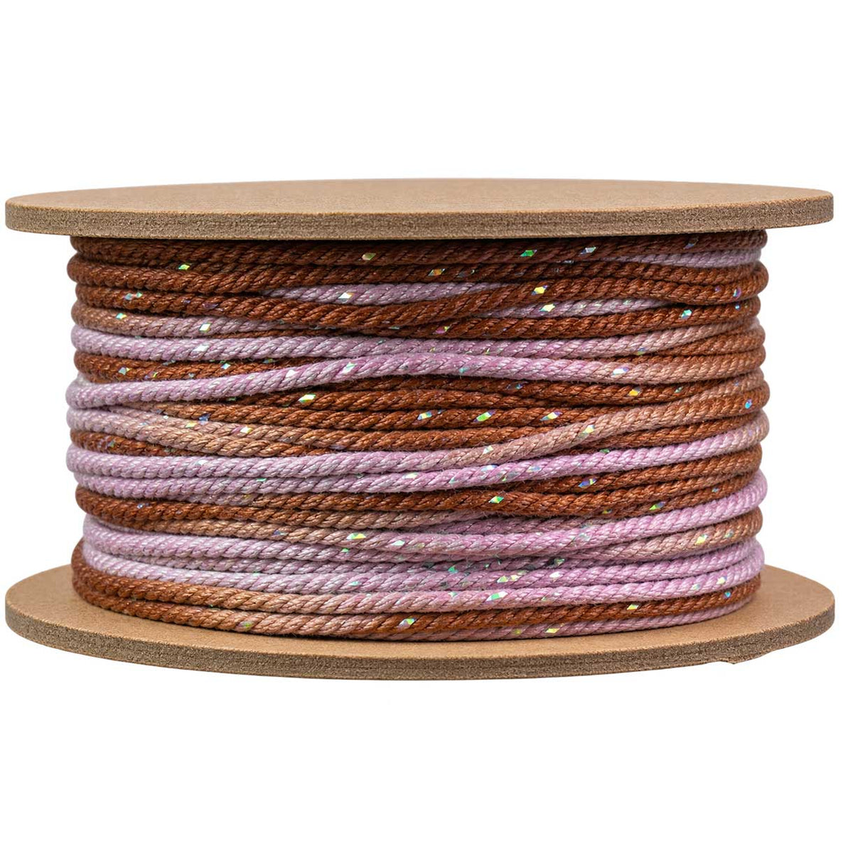 1 mm Saddle Brown Segmented/Gradient Cotton Cord/Thread 32.5 yd (30 m) 280-