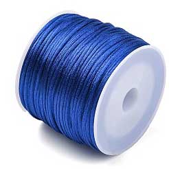 1 mm Blue Nylon Rattail Satin Cord/Thread 32.8 yd (30 m) 280-