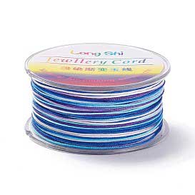 1 mm Blues Segmented/Gradient Polyester Cord/Thread 54.5 yd (50 m) 280-