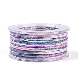 1 mm Lilac Metallic Segmented/Gradient Polyester Cord/Thread 29.5 yd (27 m) 280-