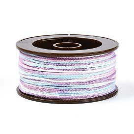 1 mm Medium Metallic Purple Segmented/Gradient Polyester Cord/Thread 29.5 yd (27 m) 280-
