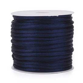 1 mm Royal Blue Nylon Rattail Satin Cord/Thread 32.8 yd (30 m) 280-