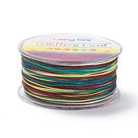 1 mm YGRB Segmented/Gradient Polyester Cord/Thread 54.5 yd (50 m) 280-