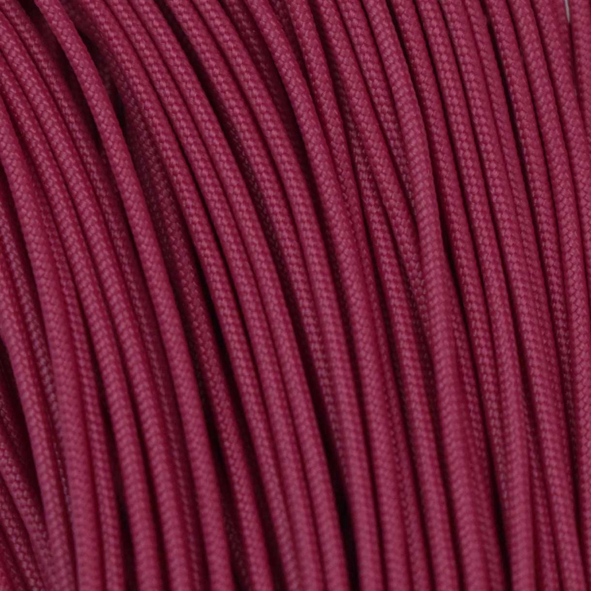 2.4 mm (3/32”) 275 Tactical Paracord Fuchsia Made in the USA Nylon/Nylon (100 ft) El Wood Braiding Co