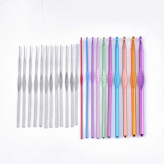 22 Pcs Crochet Hook/Needles with Bag (1 Set) 280-