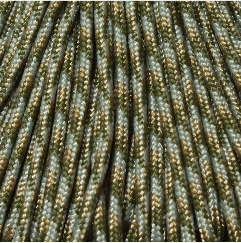 2.4 mm (3/32”) 275 Tactical Paracord ACU Camo Made in the USA Polyester/Nylon (100 ft) Atwood Rope MFG