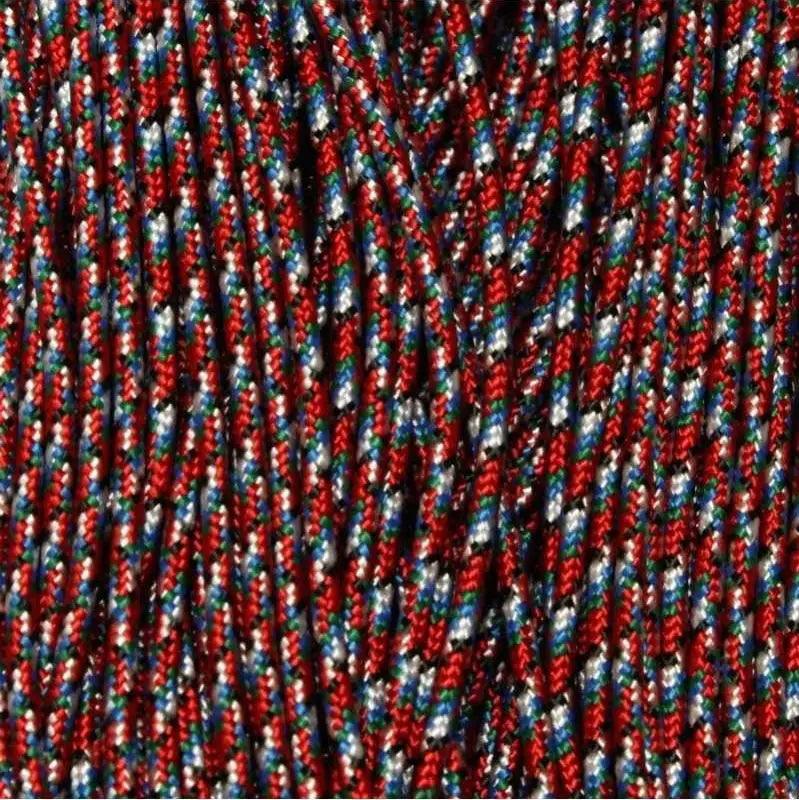 2.4 mm (3/32”) 275 Tactical Paracord Afghan Vet Made in the USA Nylon/Nylon (100 ft) El Wood Braiding Co