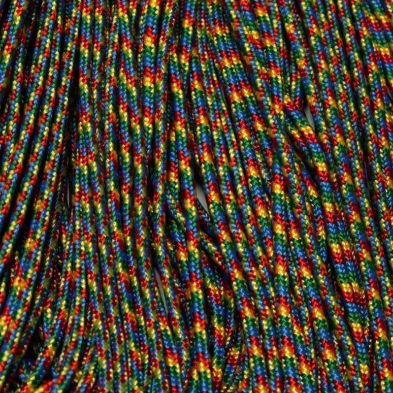 2.4 mm (3/32”) 275 Tactical Paracord Autism Awareness Made in the USA Nylon/Nylon (100 ft) El Wood Braiding Co