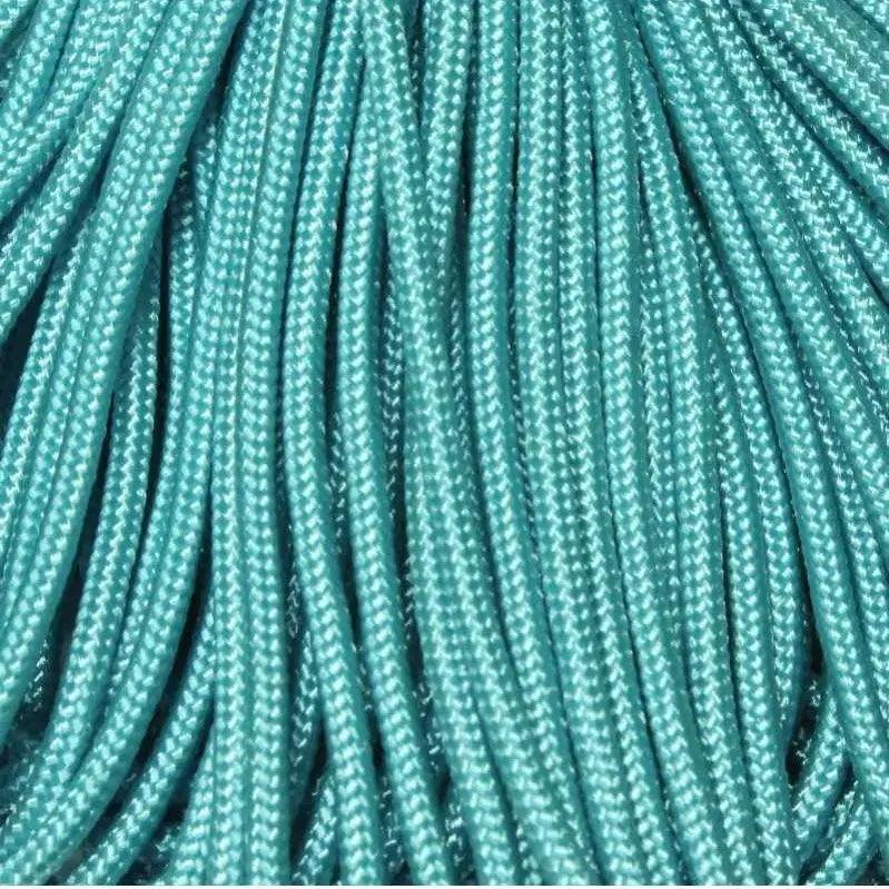 2.4 mm (3/32”) 275 Tactical Paracord Carolina/Baby Blue Made in the USA Polyester/Nylon (100 ft) Atwood Rope MFG