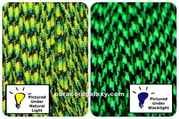 2.4 mm (3/32”) 275 Tactical Paracord Gecko Made in the USA Polyester/Nylon (100 ft) Atwood Rope MFG