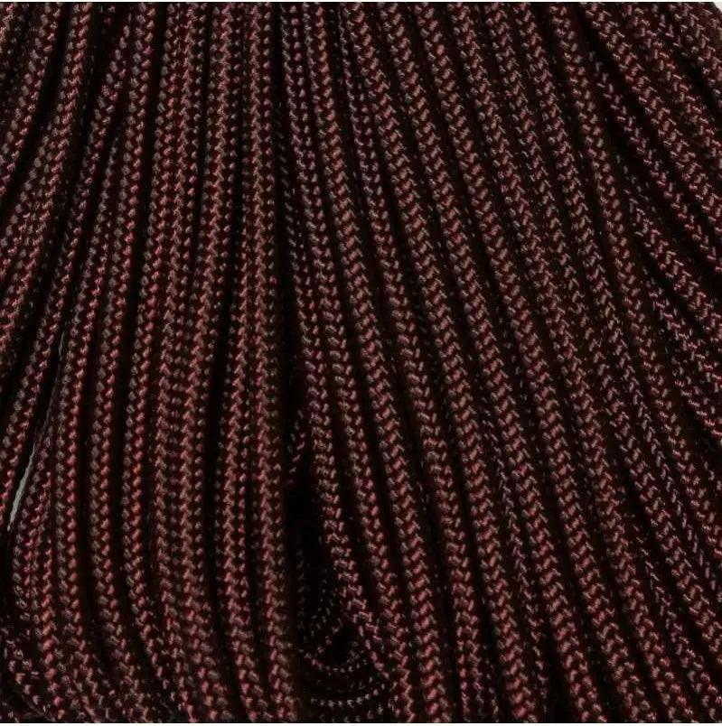 2.4 mm (3/32”) 275 Tactical Paracord Maroon Made in the USA Polyester/Nylon (100 ft) Atwood Rope MFG