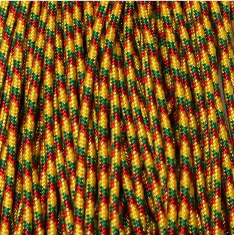 2.4 mm (3/32”) 275 Tactical Paracord Vietnam Vet Made in the USA Nylon/Nylon (100 ft) El Wood Braiding Co