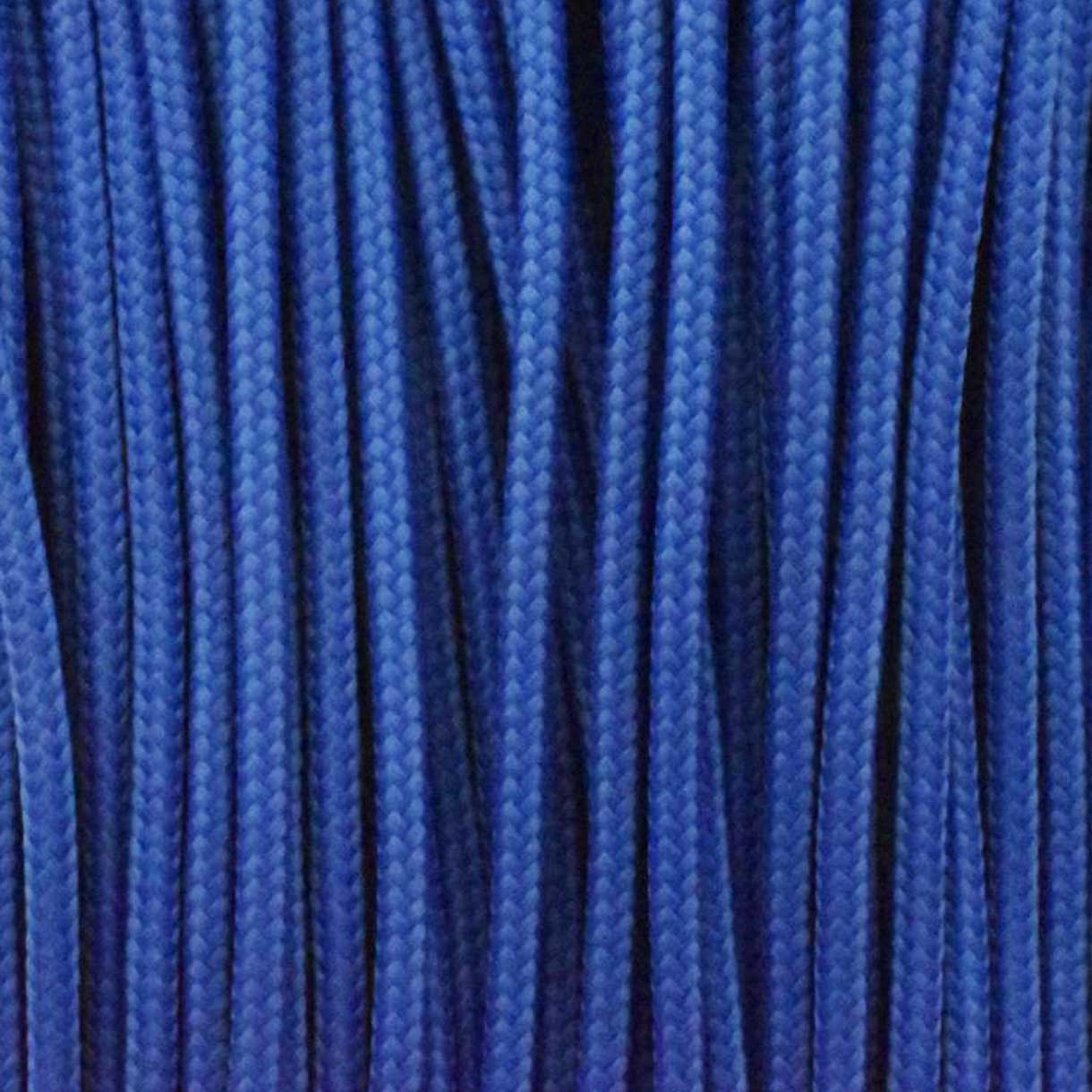 2.4 mm (3/32”) 275 Tactical Paracord Royal Blue Made in the USA Nylon/Nylon (100 ft) El Wood Braiding Co