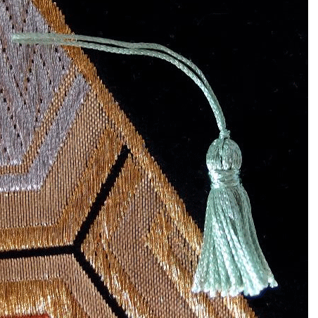 2 Inch Mint Lime Tassels 12 Pack