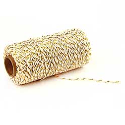 2 mm (5/64") Cornsilk Cotton Macrame Cord 100 m (109.3 yd) 280-