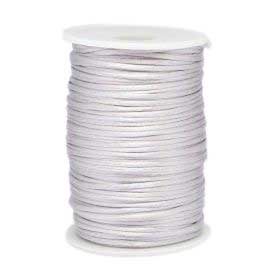 2 mm Gainsboro Polyester Rattail Satin Cord/Thread 100 yd (91.5 m) 280-