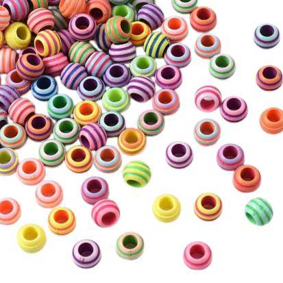 300 Pcs Painted Acrylic Variety Bead/Charm (1 set) 280-