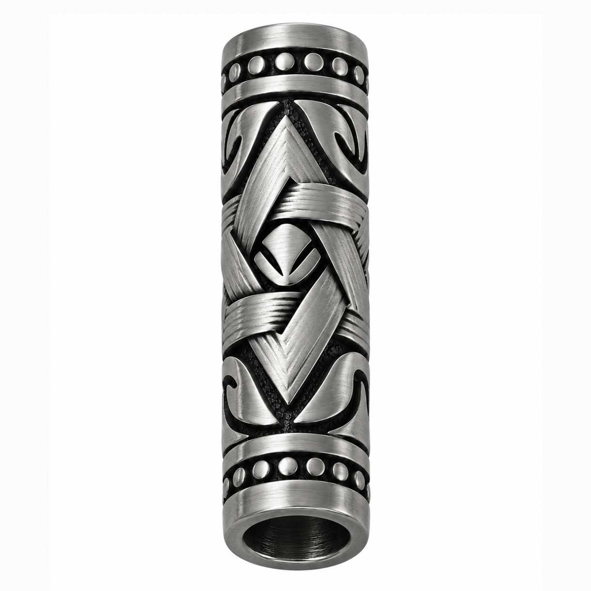 304 Stainless Steel Antique Silver Star of David Bead/Charm (1 Pack) 280-