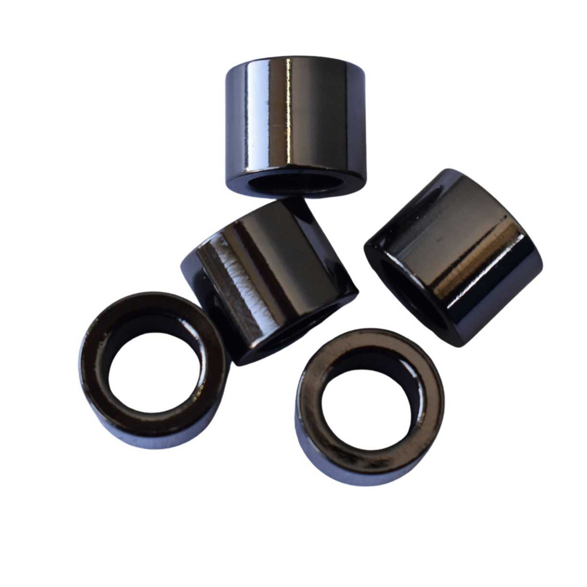 304 Stainless Steel Gunmetal Bead/Charm (5 Pack) 280-