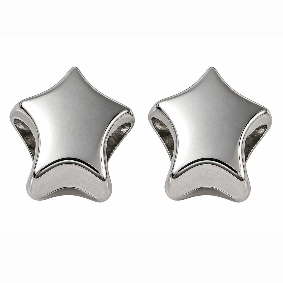 304 Stainless Steel Star Bead/Charm