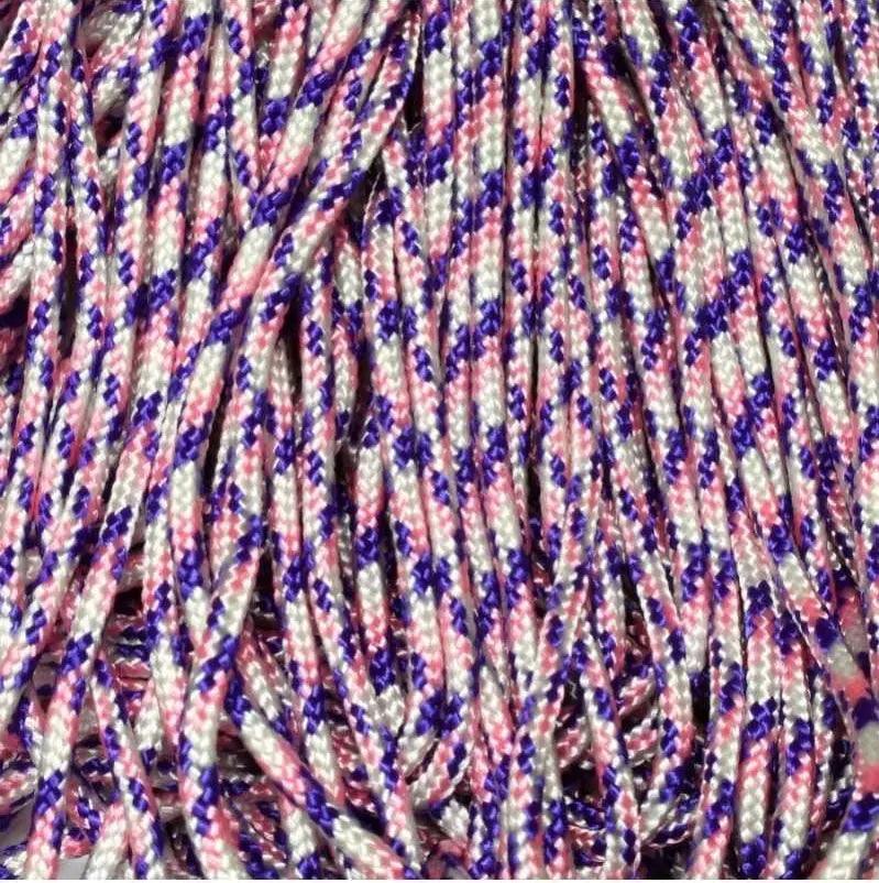 3.0 mm (1/8”) 325-3 Paracord Aloha Made in the USA Nylon/Nylon (100 ft) El Wood Braiding Co