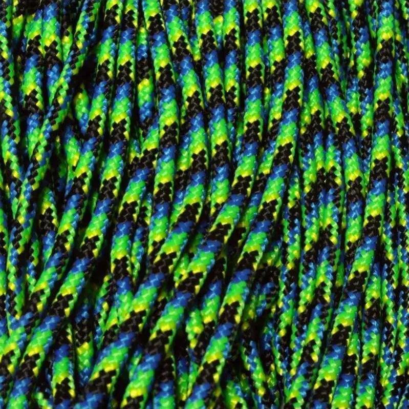 3.0 mm (1/8”) 325-3 Paracord Aquatica Made in the USA Nylon/Nylon (100 ft) El Wood Braiding Co