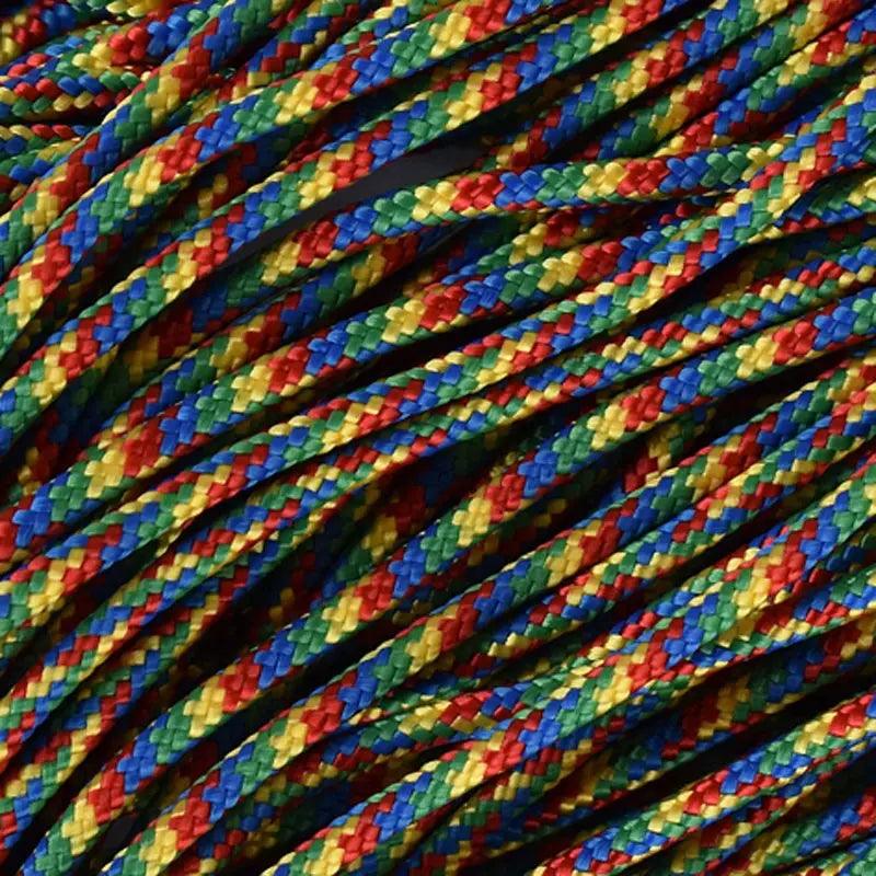 3.0 mm (1/8”) 325-3 Paracord Autism Awareness Made in the USA Nylon/Nylon (100 ft) El Wood Braiding Co