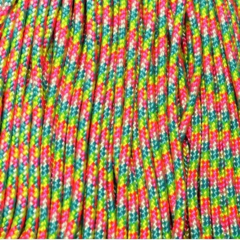 3.0 mm (1/8”) 325-3 Paracord Birthday Cake Made in the USA Nylon/Nylon (100 ft) El Wood Braiding Co