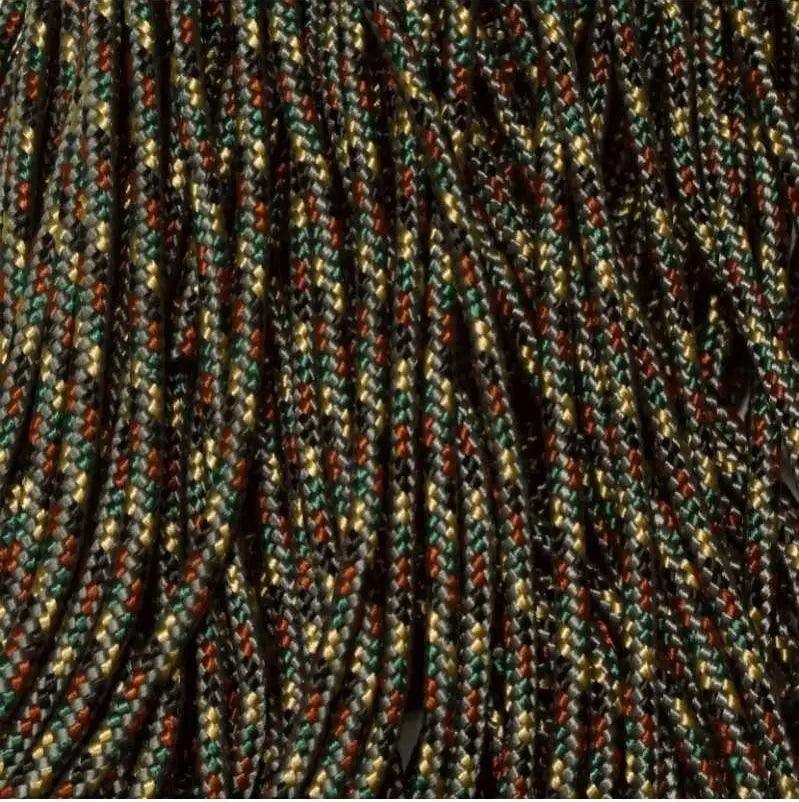 3.0 mm (1/8”) 325-3 Paracord Camo Pattern Made in the USA Nylon/Nylon (100 ft) El Wood Braiding Co