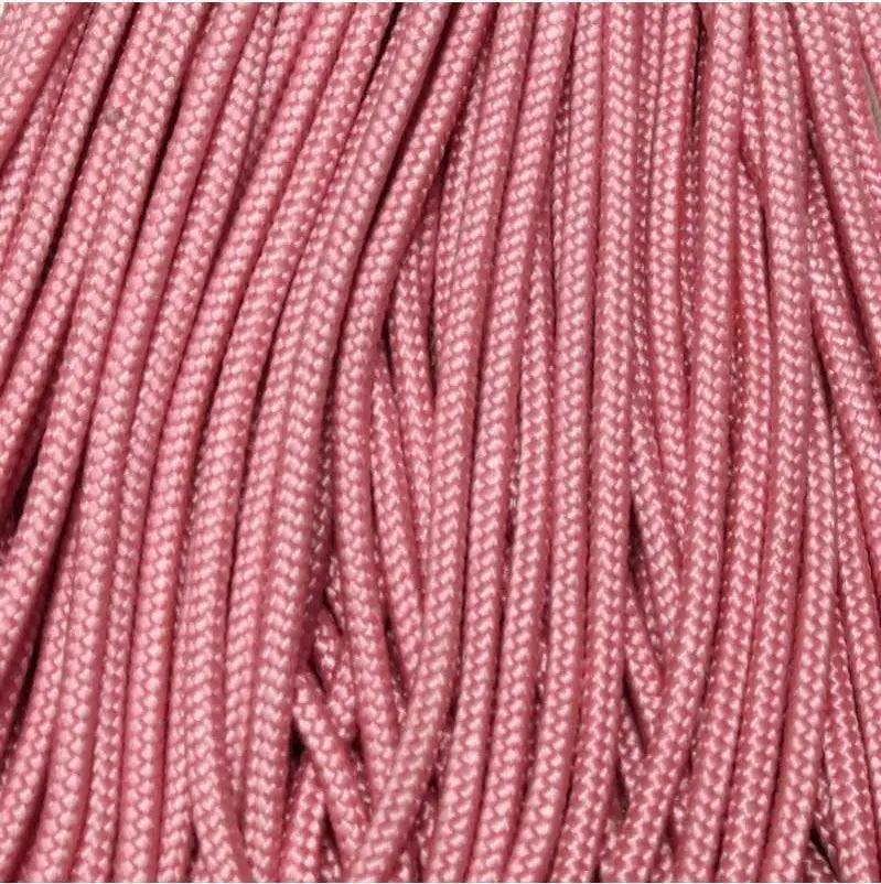 3.0 mm (1/8”) 325-3 Paracord FS Lavender Pink Made in the USA Nylon/Nylon (100 ft) El Wood Braiding Co