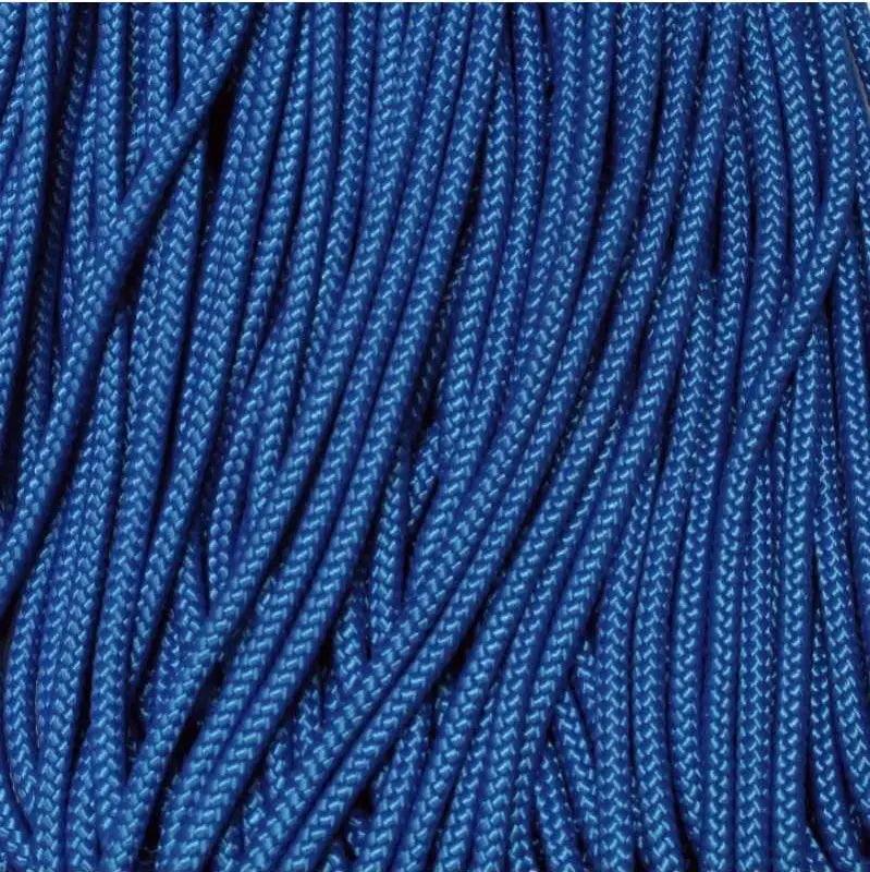 3.0 mm (1/8”) 325-3 Paracord Royal Blue Made in the USA Nylon/Nylon (100 ft) El Wood Braiding Co