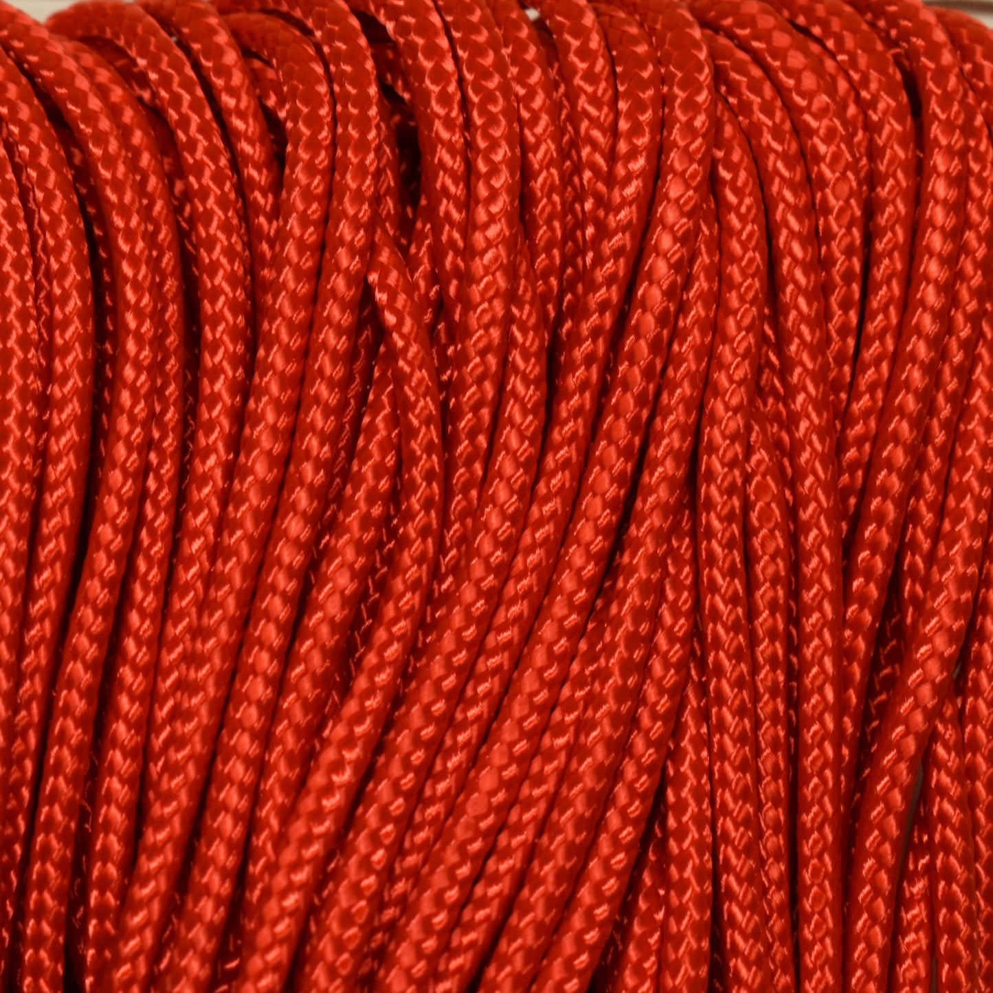 325 - 3 Paracord Tangerine Made in the USA Nylon/Nylon (100 FT.) - Paracord Galaxy