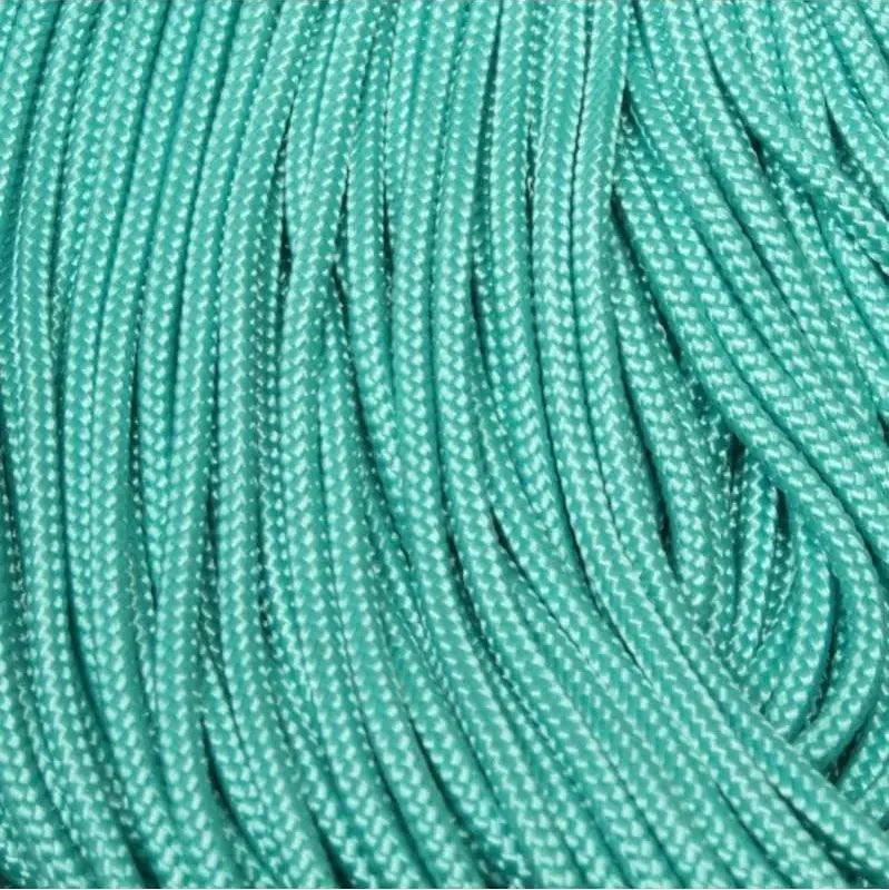 3.0 mm (1/8”) 325-3 Paracord Turquoise Made in the USA (100 ft) El Wood Braiding Co